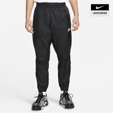 맨즈 나이키 윈드러너 우븐 라인드 팬츠 NIKE DX0654-011