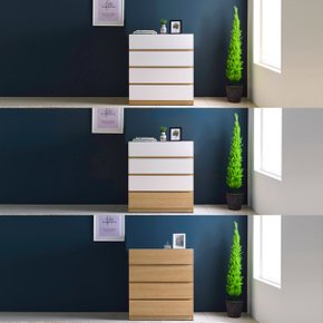 큐물러스 800 4단 옷 서랍장 3colors