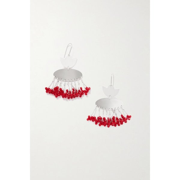 노라 실버톤 비즈 귀걸이 46376663162986506