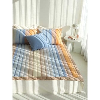 오리고 20수 누빔 침대패드 썬키스드워터 SS/Q