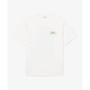 TH2197-56G70V LACOSTE 라코스테 남성 등판 테니스 코트 그래픽 반팔 티셔츠 TH2197-56G 70V 403