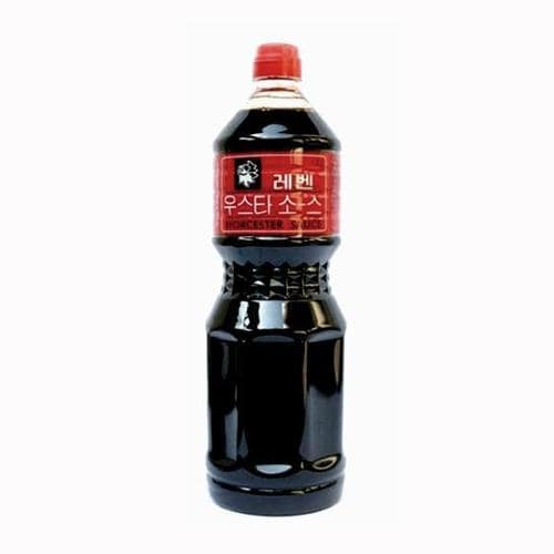 소스류 스테이크소스 가공식품 우스타 소스 레벤 1.8L X ( 2매입 )