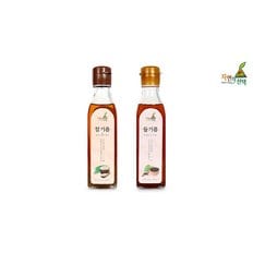 첨가물이 없는 100% 참기름 300ml + 들기름 300ml