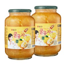 담터 꿀유자차 2kg 2개세트