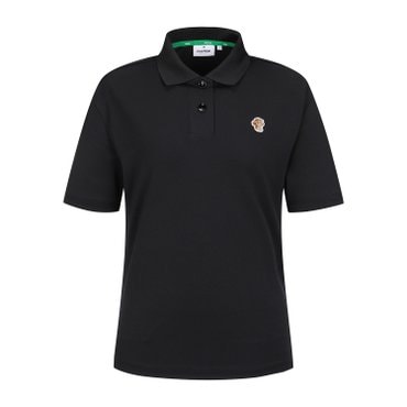 MARTINE GOLF [정상가 178000원]여성 콜라보 루즈핏 반팔티 블랙 (QW0EKS25139)