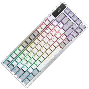 HIT ASUS ROG AZOTH WHITE PBT 유무선 영문 (SNOW)