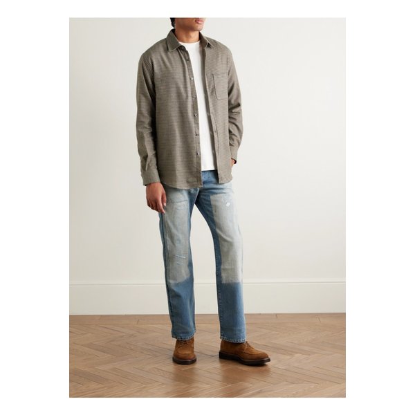 포르투기스 플란넬 딜런 퍼피투스 코튼 플란넬 셔츠 46376663162911666