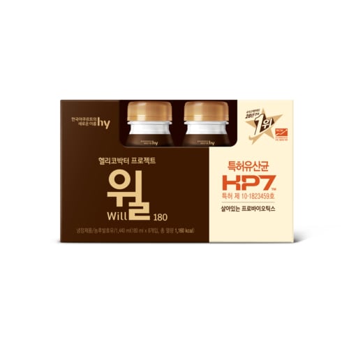 헬리코박터 윌 오리지널 180ml X 8입
