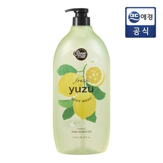 샤워메이트 내추럴 바디워시 유자향 1.2kg x 1개