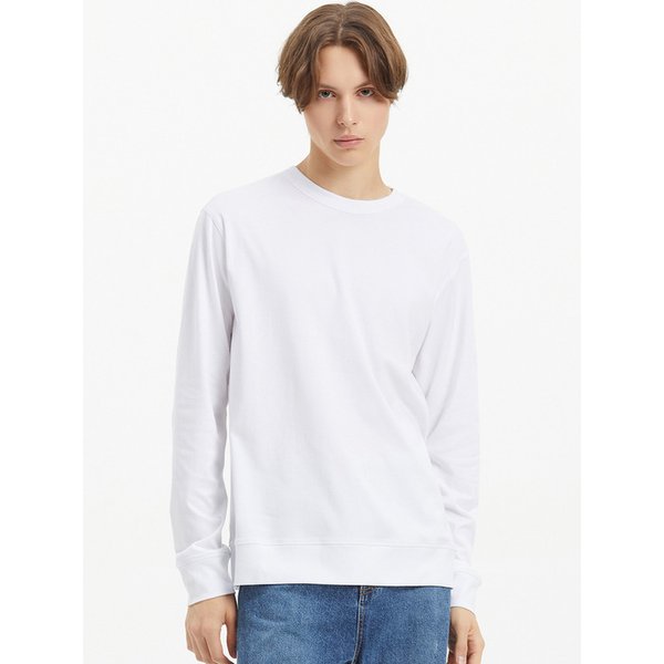 M_웜 터치 클래식 핏 긴소매 티셔츠 (200gsm) MJT1508L