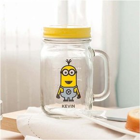 캐릭터 에이드잔 미니언즈 드링킹자 450ml  KEVIN