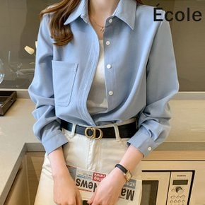 비죠 무지셔츠 F31WBB004Z_P334795043