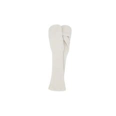 Long Ribbed Mitten (White)_D7HAW24001WHX