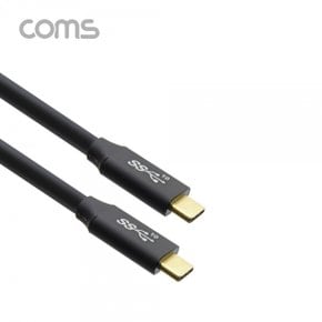 Coms USB 3.1 Type C PD 케이블/100W/5A/3M (IF634)