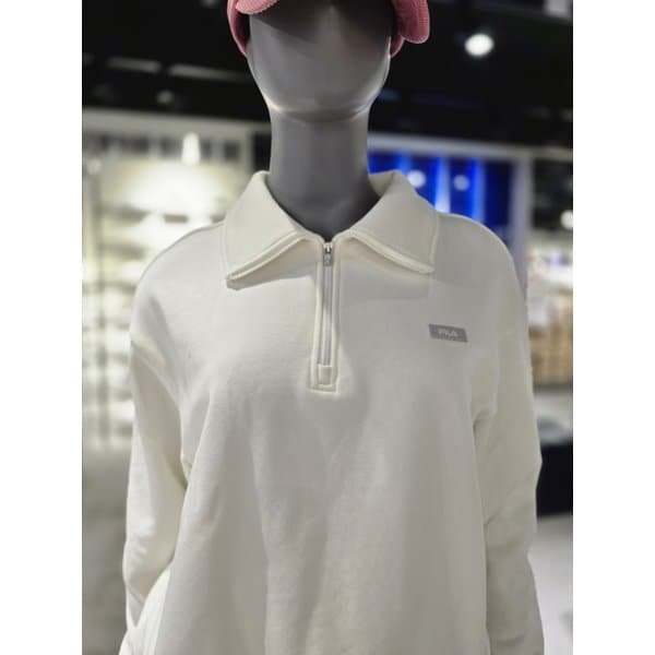 [파주점] 여성 기모 반집업 맨투맨(FS2POG4151F-SWH)