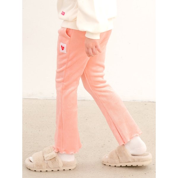 부츠컷코듀로이왕기모팬츠