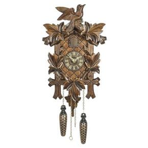 독일 뻐꾸기 시계 괘종시계 German Cuckoo Clock 쿼츠movement CarvedStyle 14.00 inch Authenti