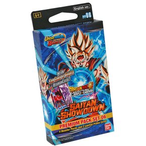 Dragon Ball Super TCG : Unison Warrior Boost -Saiyan Showdown Premium Pack Set 06 [PP06]