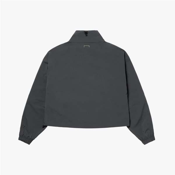 [여주점] WOMENS STRETCH NYLON CROPPED JACKET-CHARCOAL