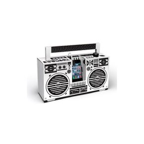 BERLIN BOOMBOX 모노크롬 조립식 라디카세형 스피커 화이트 BOOMBOX-WH