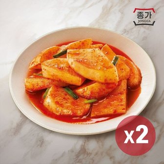 종가집 [종가] 석박지 900g(비닐) x 2개(1.8kg)