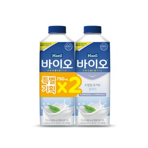 매일 바이오 드링킹 요거트 750ml*2 (맛 랜덤배송)