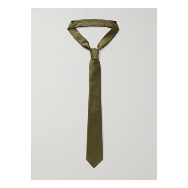 더프랭키샵 르네 새틴 타이 밀리터리 그린 1647597360482642