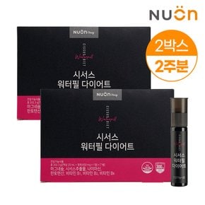 [소비기한 24.10.20]뉴온 시서스 워터필 다이어트(액상25mg + 정제 850mg x 1정) 총 14병 2박스(2주분)