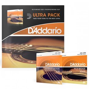 [심로악기]공식수입정품 다다리오Daddario EZ900+EJ15 어쿠스틱기타스트링 기타줄