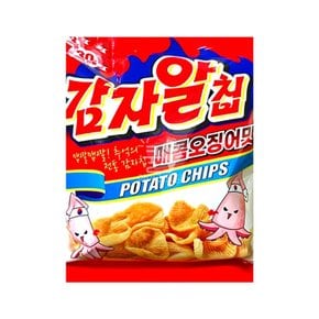 감자알칩 매콤오징어맛 24g 1개