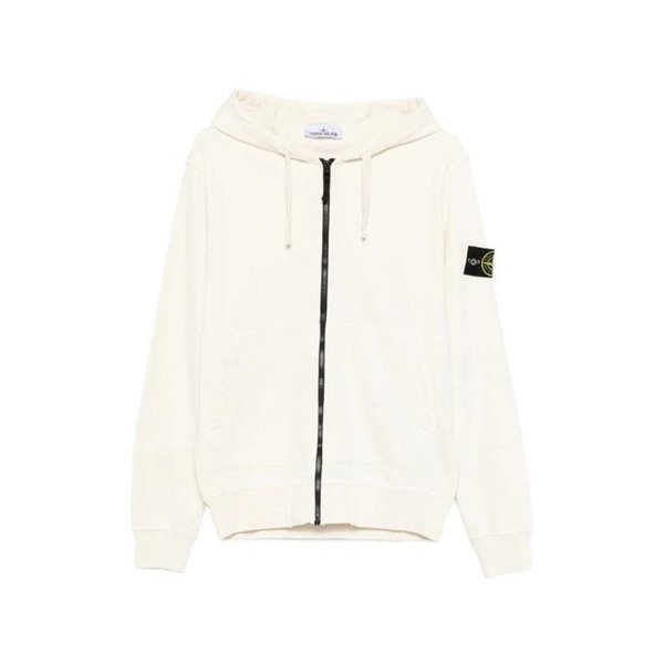 26SS 스톤 아일랜드 후드 티셔츠 L1S156100061S0051V0093 IVORY DOM