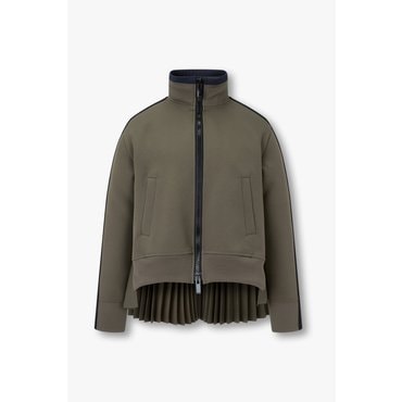 SACAI [사카이] CLASSICS 여성 마틀라세 트윌 블루종 6415301107