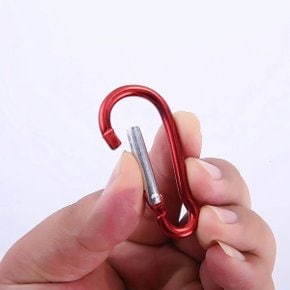 카라비너 다용도고리1p (4.5cm) 앵무새 고슴도치 토끼 친칠라 소동물 케이지용