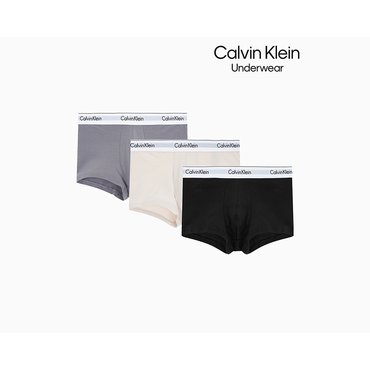 Calvin Klein Underwear 남성 모던코튼 스트레치 트렁크 3PK (NB2380-ND2)