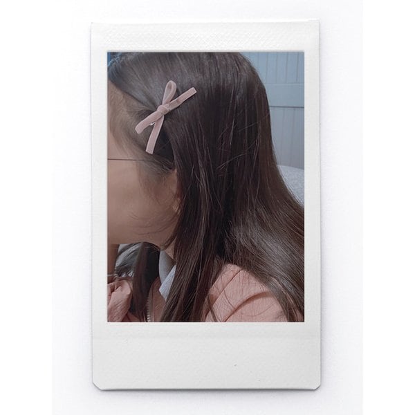 MINI VELVET RIBBON CLIP (2p)