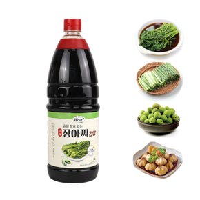 웰크리 끓일 필요 없는 장아찌 간장 벌크 1.8 L