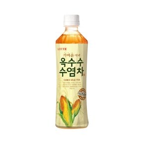 롯데 옥수수수염차 500ml x 6개 / 차음료 음료수