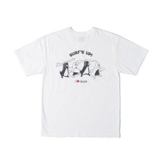 [빅웨이브] SURFS UP PENGUIN T-SHIRT (WHITE)