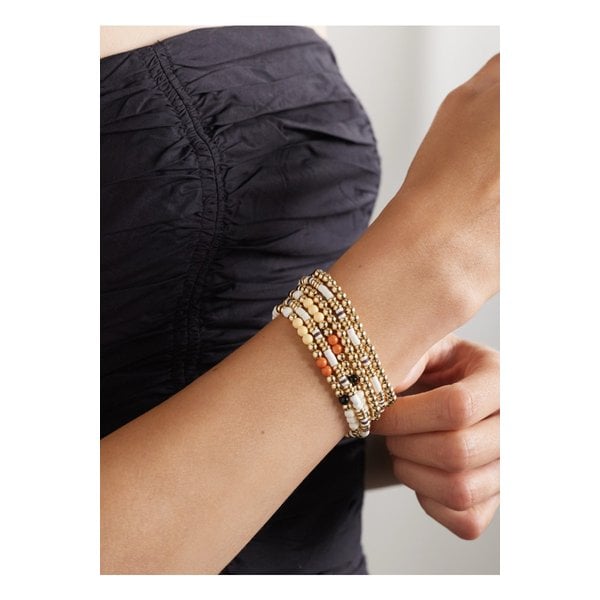 록산느 애슐린 더 캄 번치 골드톤 에나멜 헤이시 브레이슬릿 6p 세트 46376663162892669