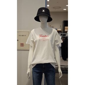 [클라이드] 여성 레터링 반팔 티셔츠 FOBTS713F