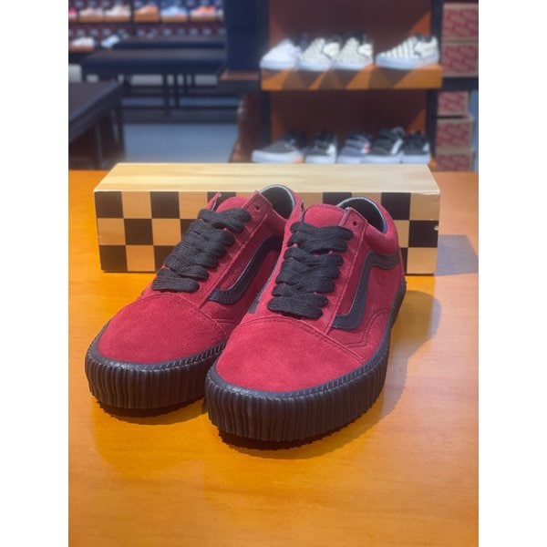 [여주점] (남여공용) 스니커즈 올드스쿨 크리퍼 (레드) (VN000DCEBRD)