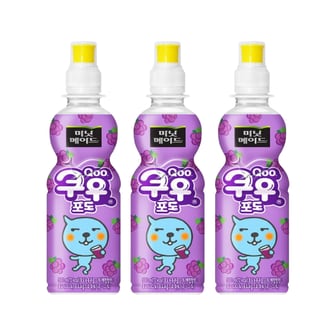  미닛메이드 쿠우 포도 300ml x 12개