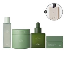 [코이[수분진정세트] 토너 200ml + 세럼 50ml + 크림 50ml + 마스크패드 50매 (+선물용 쇼핑백)