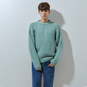 6118 maca wool knit mint