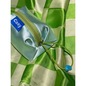 LOVE ME STRING POUCH ( LOVE MINT )