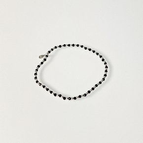 Silver925 Black Crystal Bracelet