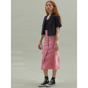 Span Mermaid Skirt HotPink