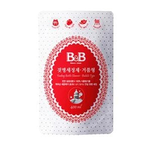 비앤비 젖병세정제 거품 400ml 리필