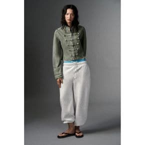 ZARA 자라 우먼 피트 자켓 재킷버튼 그린 5252072500 5252072 1274641