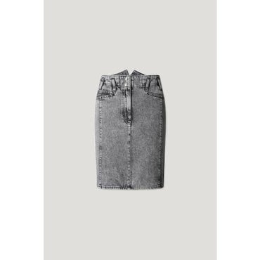 IRO 이로 PYA Denim Skirt IOKAS23104BKL